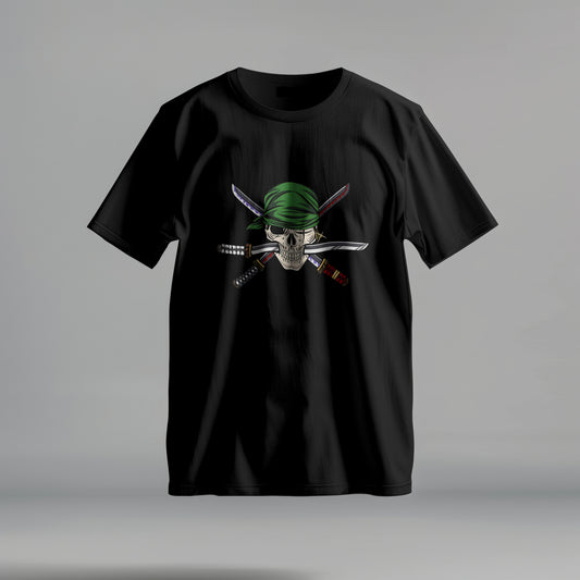 Zoro's Shadow Cut | Men Printed Tee-Shirt